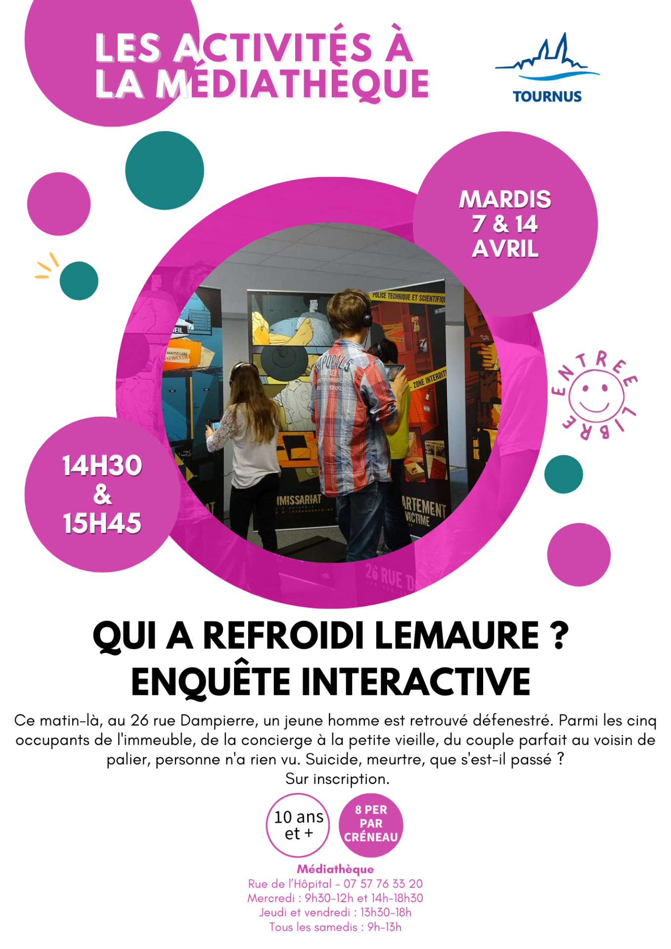 Qui a refroidi Lemaure ? Enquête interactive