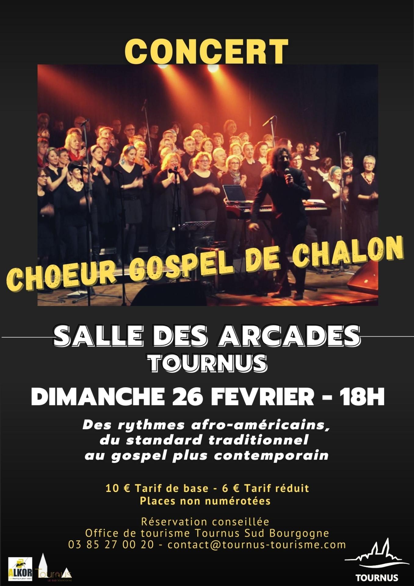 Concert "Choeur Gospel de Chalon"