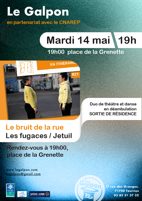 Théâtre "Le bruit de la rue". Les fugaces/Jetuil
