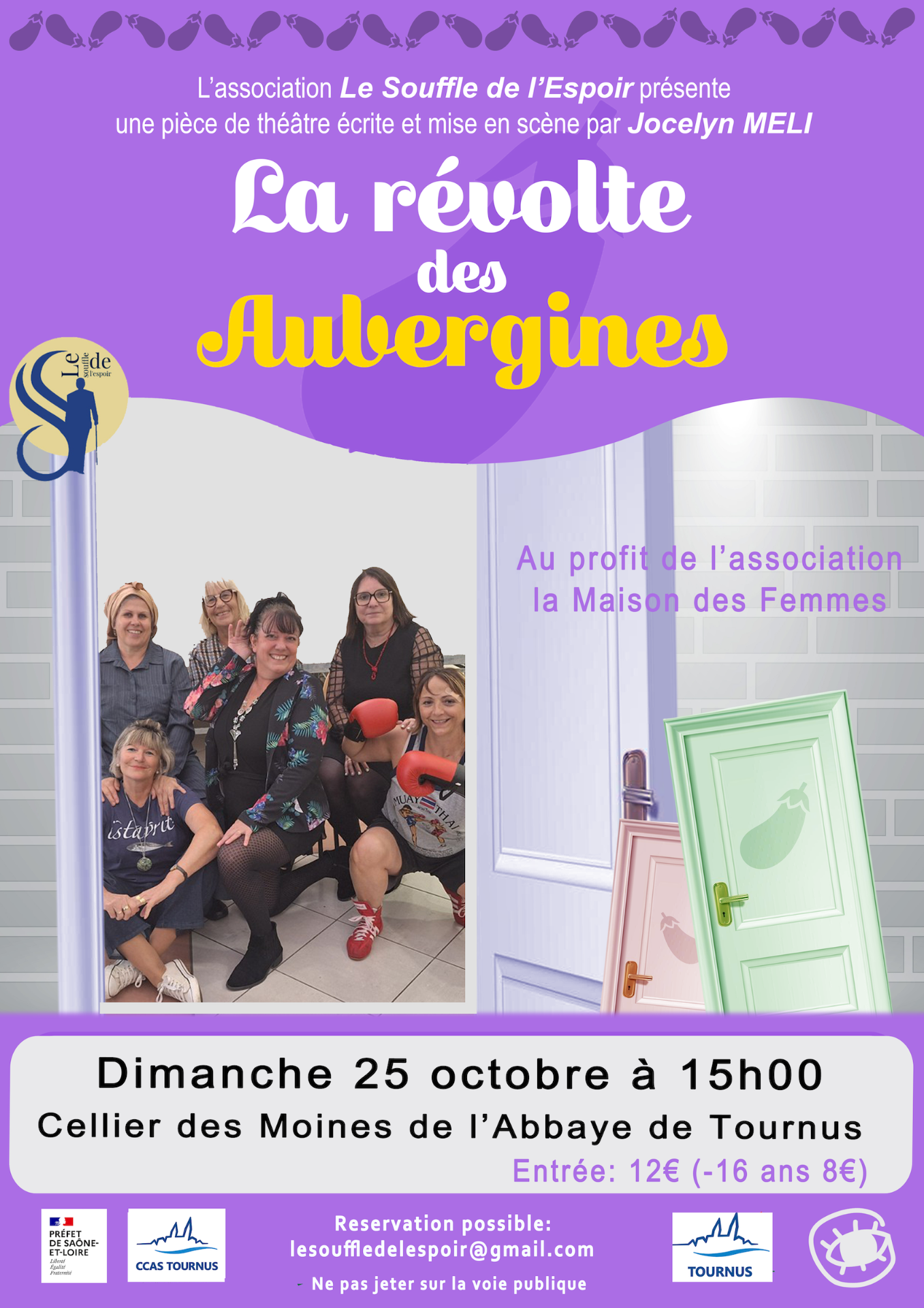 Théâtre « La révolte des aubergines »