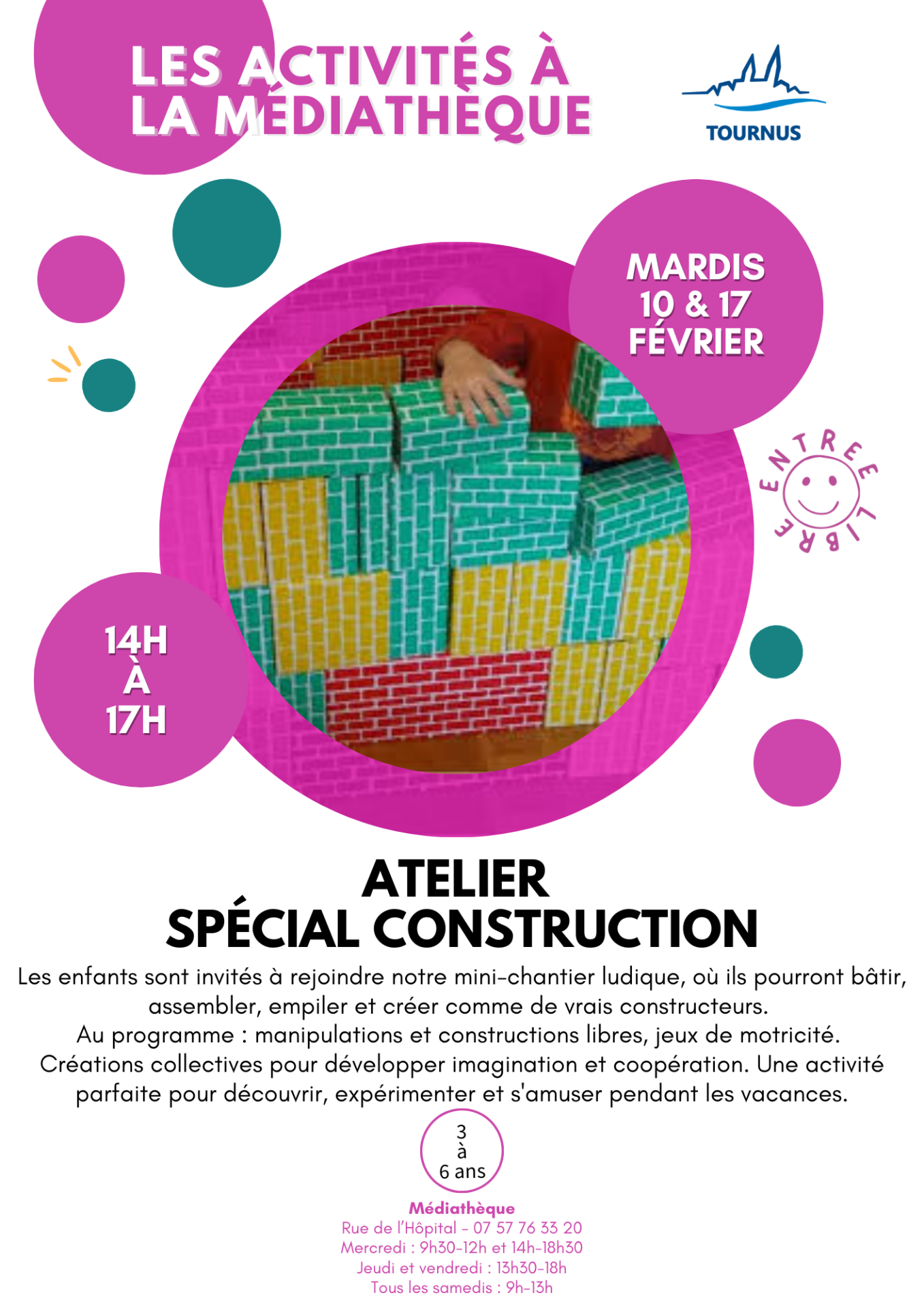 Atelier spécial construction
