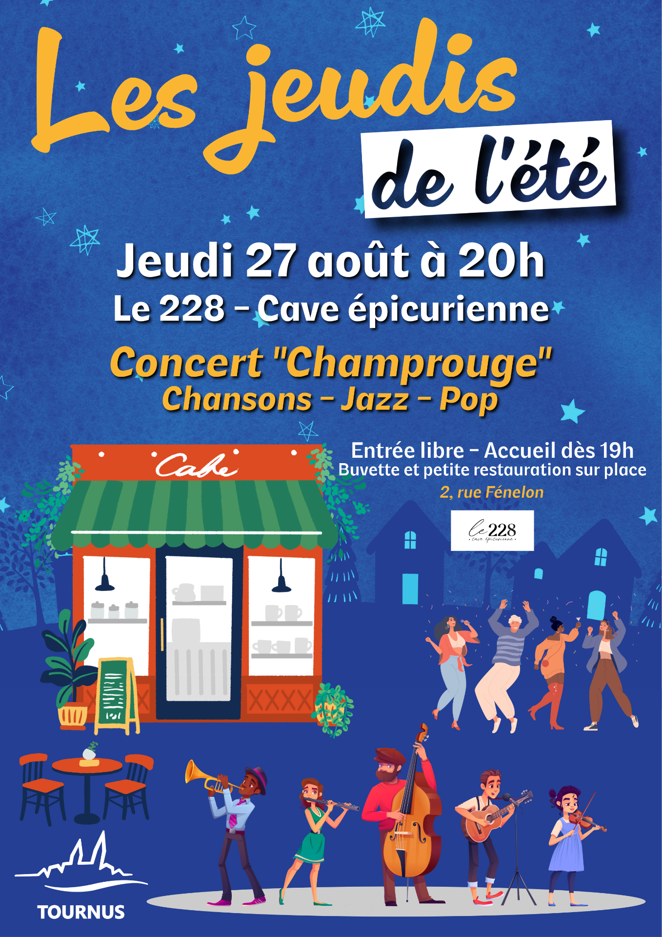 Les jeudis de l’été : Concert "Champrouge"