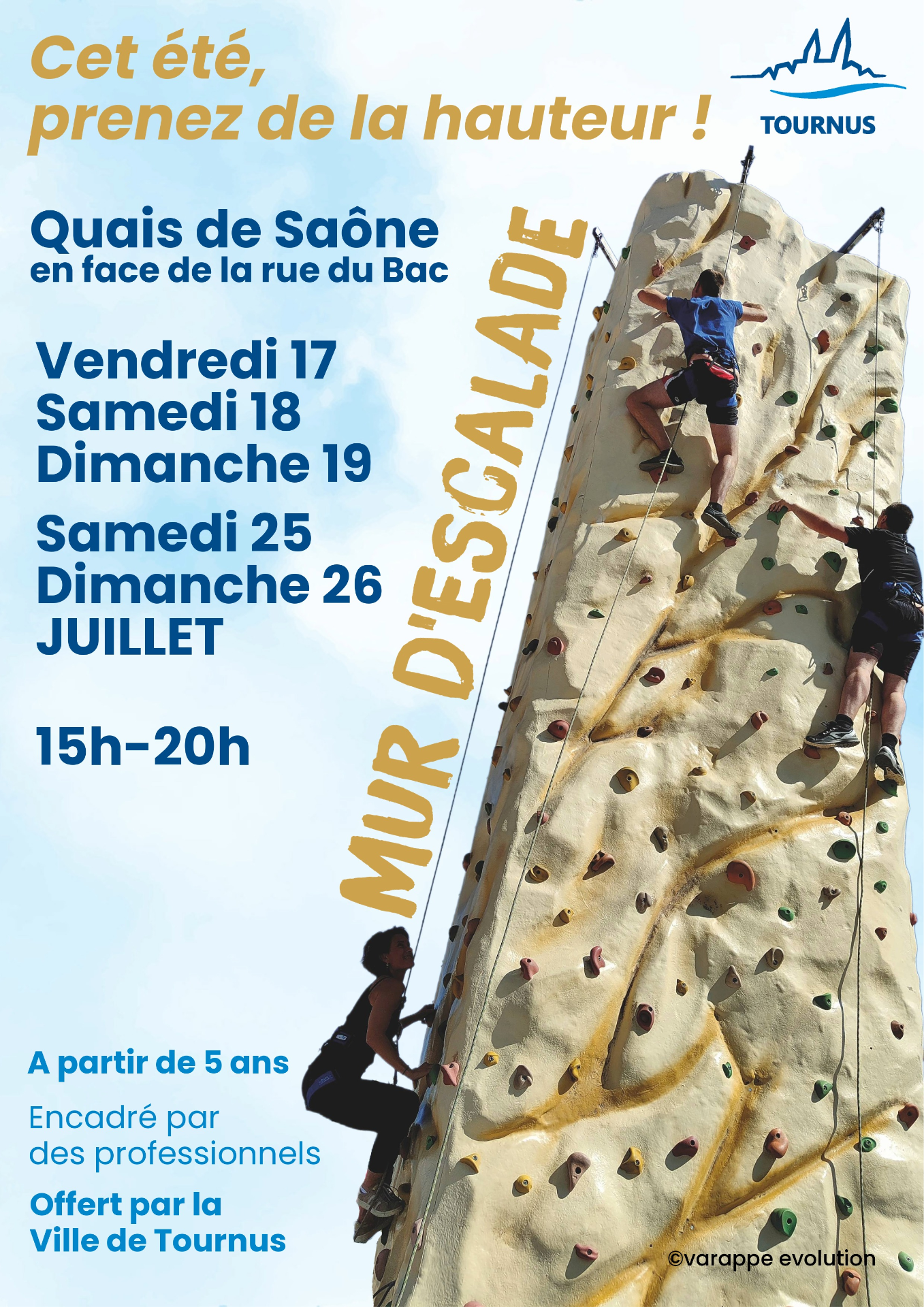 Mur d'escalade