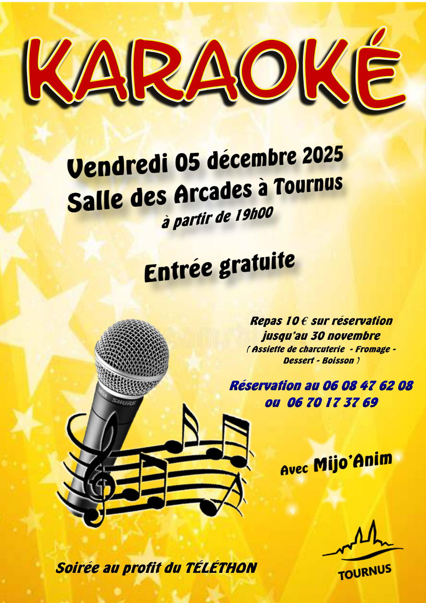 Téléthon : Karaoké géant