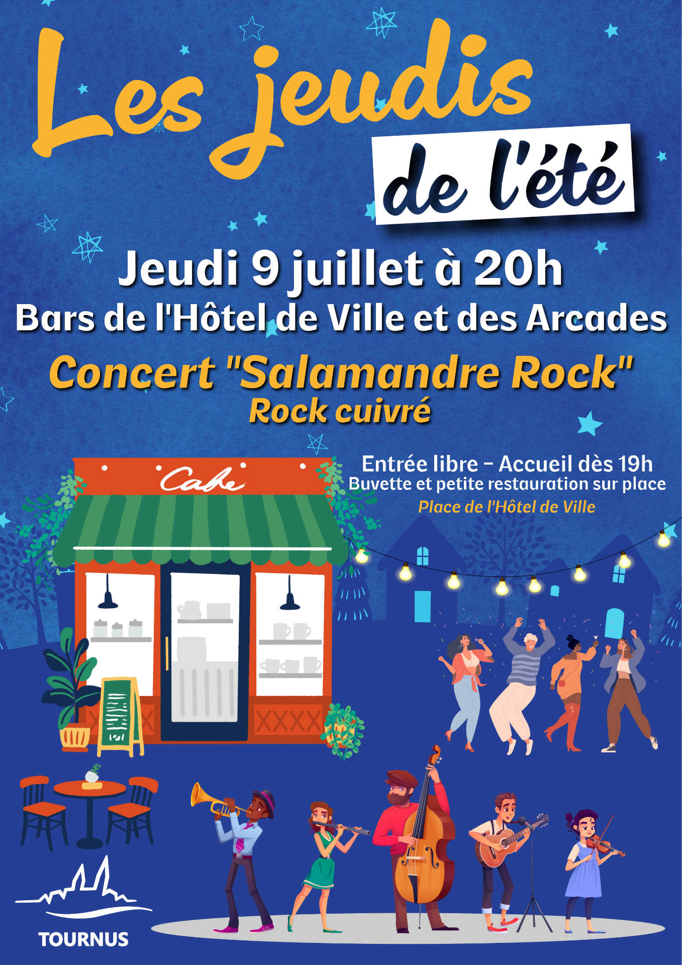Les jeudis de l’été : Concert "Salamandre Rock"